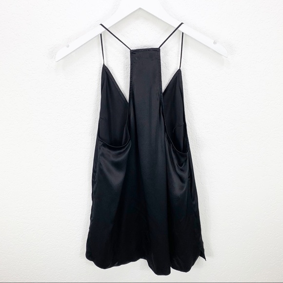 Cami NYC The Jenna Black Silk Tank Top Blouse - Picture 8 of 8